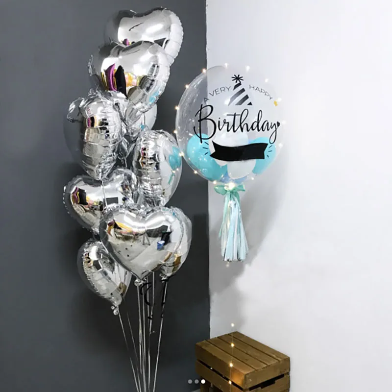10pcs 18 inch Silver Pink Heart Foil Helium Balloons Wedding Birthday Party decor i love you marriage Globos orbs Supplies
10pcs 18 inch Silver Pink Heart Foil Helium Balloons Wedding Birthday Party decor i love you marriage Globos orbs Supplies