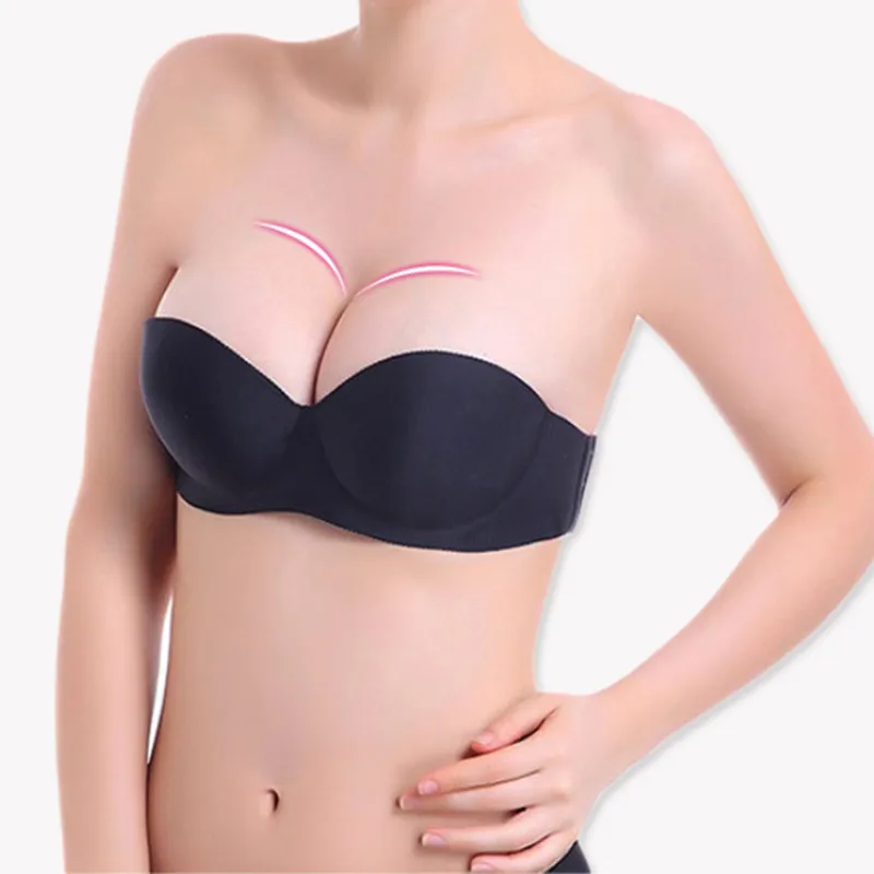 Sexy Lingerie Invisable Brassiere Half Cup Bra Women Seamless Invisible Bras Sutian Female Underwear Strapless Push Up Bra D
Sexy Lingerie Invisable Brassiere Half Cup Bra Women Seamless Invisible Bras Sutian Female Underwear Strapless Push Up Bra D