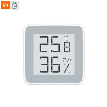 Xiaomi MiaoMiaoCe Ink Screen Display Thermometer Temperature Humidity Sensor High Precision Digital Moisture Meter Smart Home
Xiaomi MiaoMiaoCe Ink Screen Display Thermometer Temperature Humidity Sensor High Precision Digital Moisture Meter Smart Home