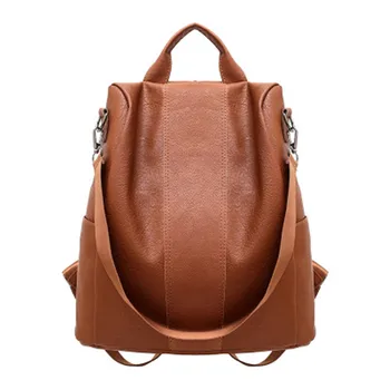 New Casual PU Women Anti-theft waterproof Backpack Hight Quality Vintage Backpacks Female Larger Capacity Travel Shoulder Bag
New Casual PU Women Anti-theft waterproof Backpack Hight Quality Vintage Backpacks Female Larger Capacity Travel Shoulder Bag