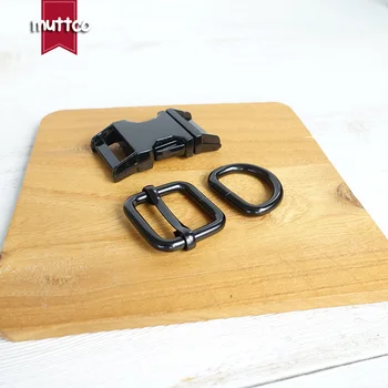100sets/lot (metal buckle+adjust buckle+D ring/set)Metal buckle 20mm safety clasp DIY sewing accessories pet supplies hardware
100sets/lot (metal buckle+adjust buckle+D ring/set)Metal buckle 20mm safety clasp DIY sewing accessories pet supplies hardware