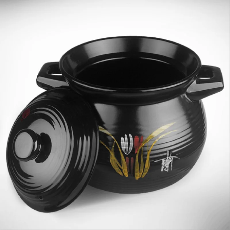 Ceramic casserole Porridge Stew pot rice noodle Pot | Дом и сад