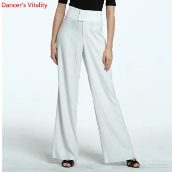 2018 Fashion Women Large high waist pants Latin Square Dance Ballroom dancing modern dance trousers wide leg trousers
2018 Fashion Women Large high waist pants Latin Square Dance Ballroom dancing modern dance trousers wide leg trousers