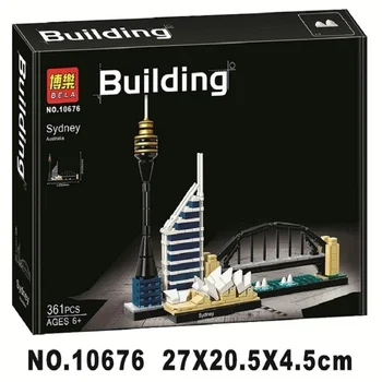 Bela 10676 Architecture Building Sets Sydney 21032 Opera House Tower Bridge Model Building Block Bricks
Bela 10676 Architecture Building Sets Sydney 21032 Opera House Tower Bridge Model Building Block Bricks