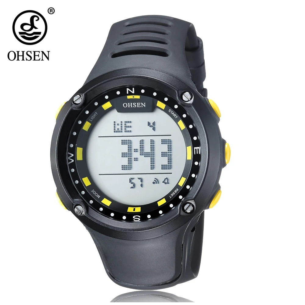 2018 New OHSEN Brand Men LED Digital Military Watch, 50M Dive Swim Dress Sports Watches Fashion Outdoor Wristwatches
2018 New OHSEN Brand Men LED Digital Military Watch, 50M Dive Swim Dress Sports Watches Fashion Outdoor Wristwatches