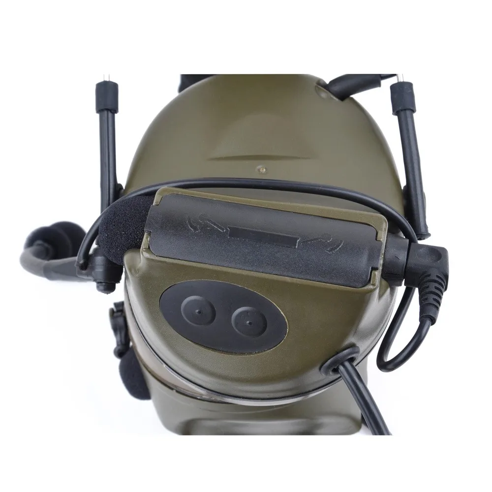 Z Tactical Headset Headphone COMTAC 2 Style Noise Reduction Headset for Airsoft Military Radio OD Z041 (10)
