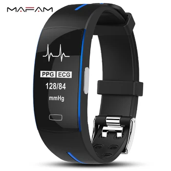 P3 ECG PPG Smart Band Watch Bracelet Blood Pressure Heart Rate Fitness Tracker monitor Sport Pedometer IP67 Waterproof Wristband
P3 ECG PPG Smart Band Watch Bracelet Blood Pressure Heart Rate Fitness Tracker monitor Sport Pedometer IP67 Waterproof Wristband
