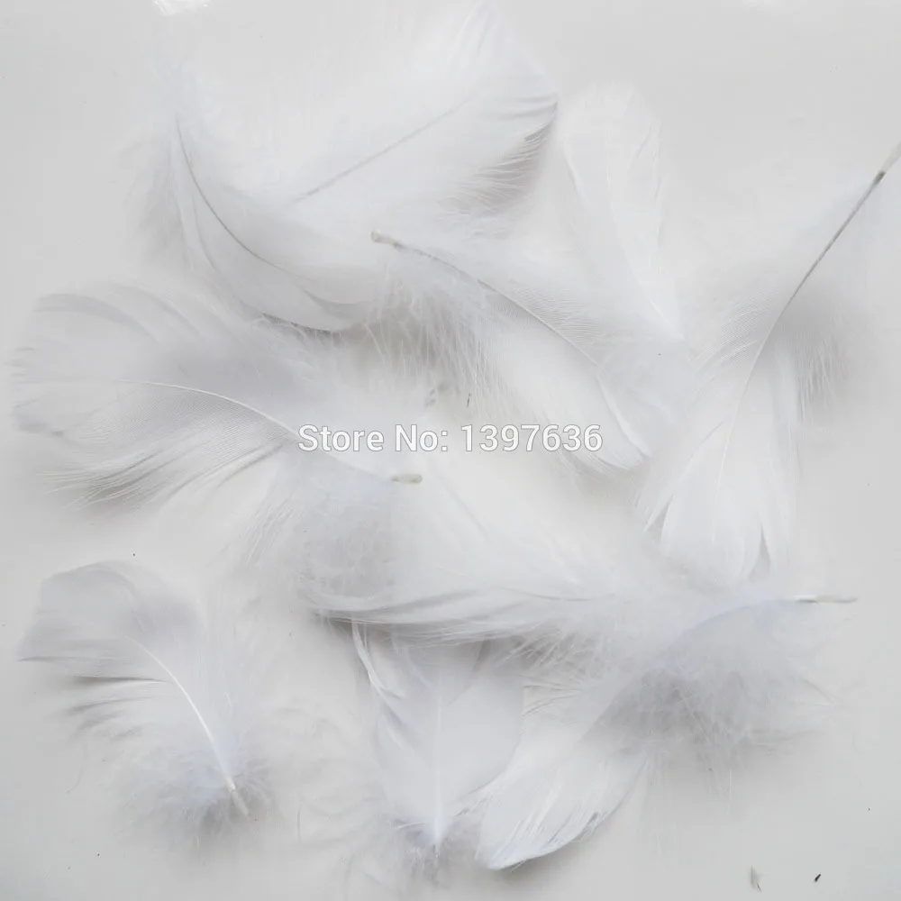 

Wholesale 500pcs/lot 5-8cm/2-3" DIY goose feather teared for hats,jewelrys accessory,decorative craft plumage