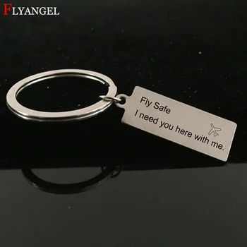 2018 Customized Couples Valentine Gift Engraved Fly Safe Airplane Keychain For Women Men Pilot Flight Attendant Fashion Keyring
2018 Customized Couples Valentine Gift Engraved Fly Safe Airplane Keychain For Women Men Pilot Flight Attendant Fashion Keyring