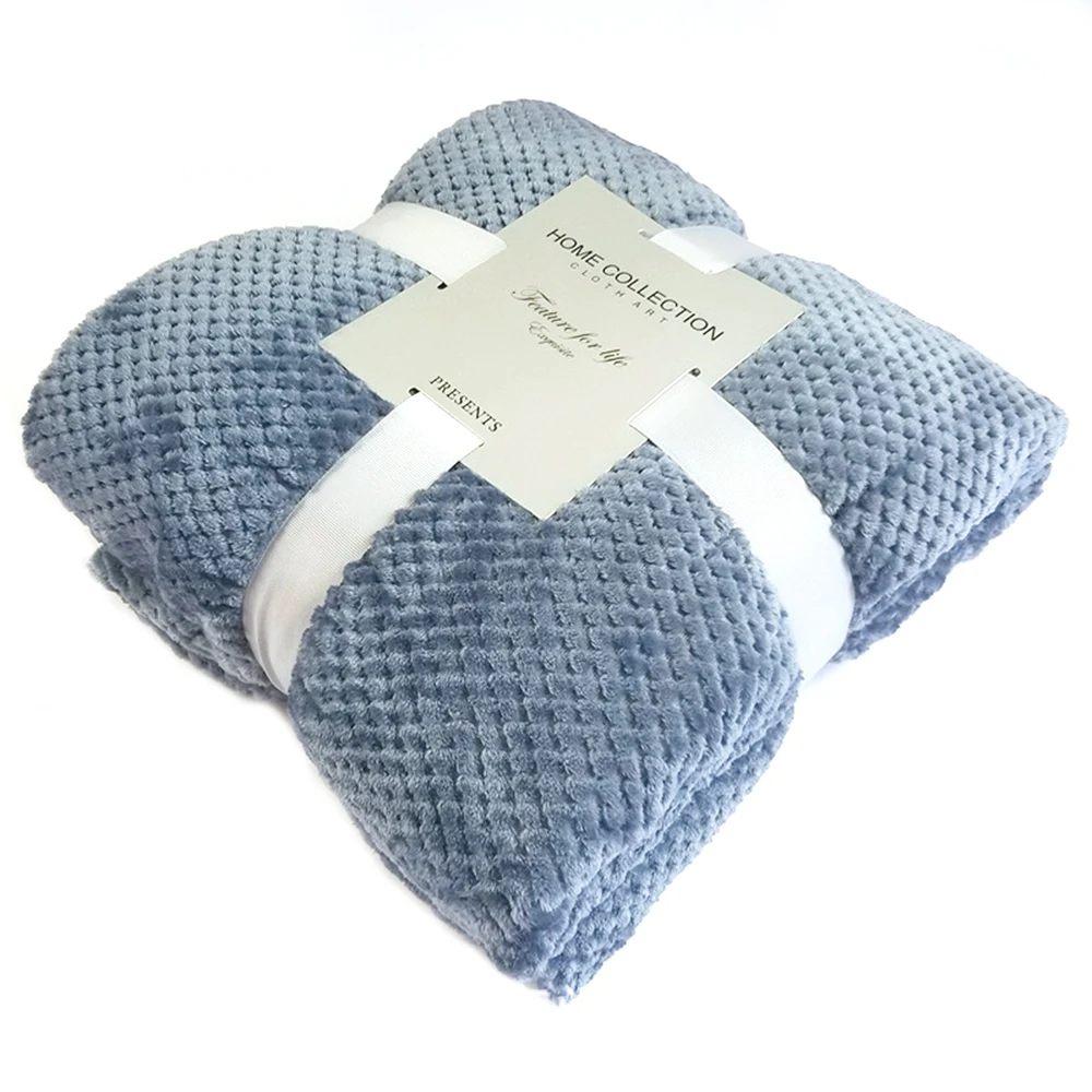 2018 New Flannel Bed Blanket Super Soft Warm Fleece Blanket Mesh Pattern Towel for Aircraft Bed Car Travel
2018 New Flannel Bed Blanket Super Soft Warm Fleece Blanket Mesh Pattern Towel for Aircraft Bed Car Travel
