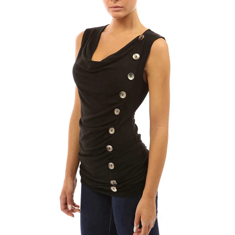 Irregular T-shirt for V-collar Sleeveless Women Polyester Sleeveless Solid Snake Print Harajuku Shirt Casual V-Neck T Shirt
Irregular T-shirt for V-collar Sleeveless Women Polyester Sleeveless Solid Snake Print Harajuku Shirt Casual V-Neck T Shirt