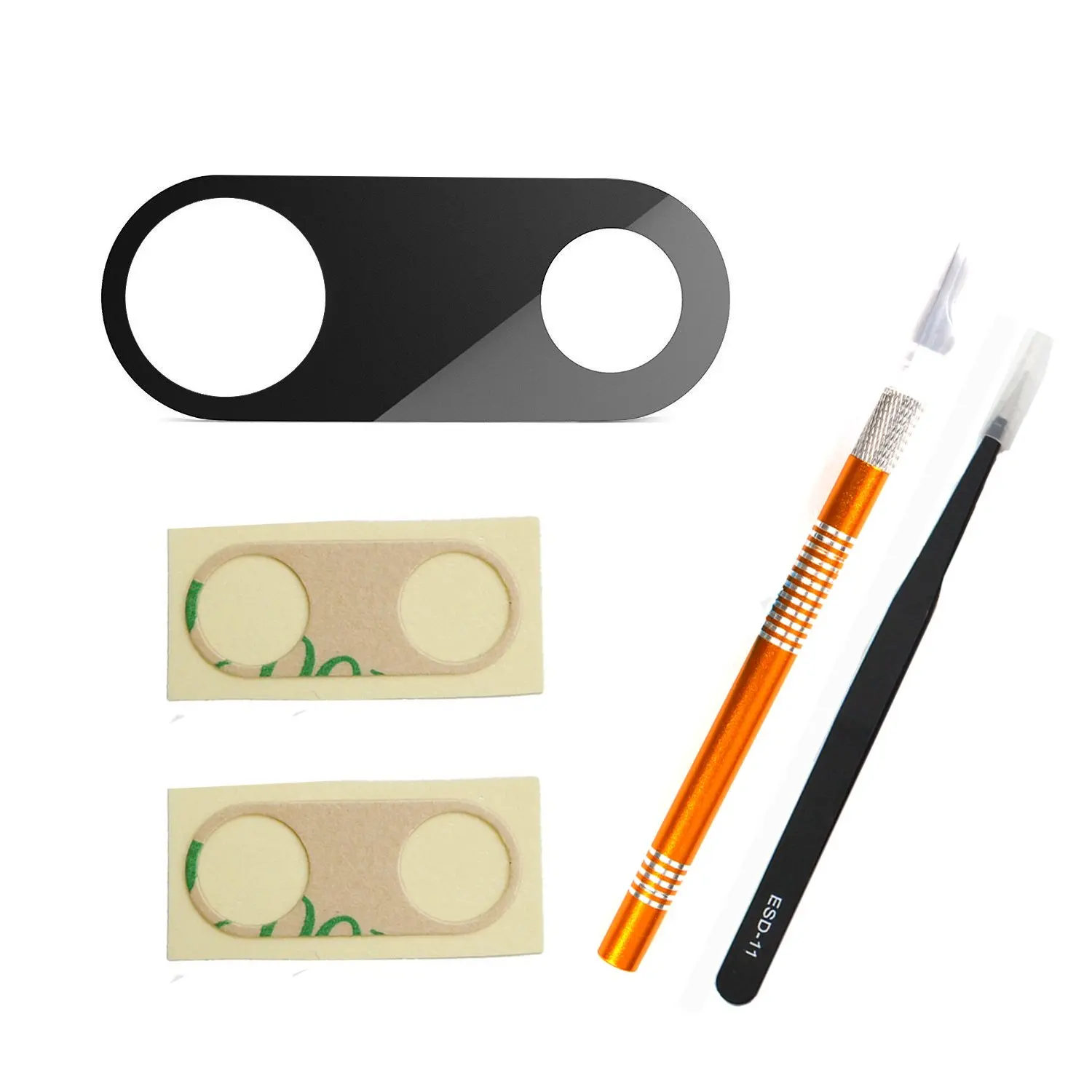 OEM Rear Back Camera Glass Lens Cover Replacement for iPhone 8 Plus and iPhone 7 Plus Original with Adhesive and Repair Tools
OEM Rear Back Camera Glass Lens Cover Replacement for iPhone 8 Plus and iPhone 7 Plus Original with Adhesive and Repair Tools