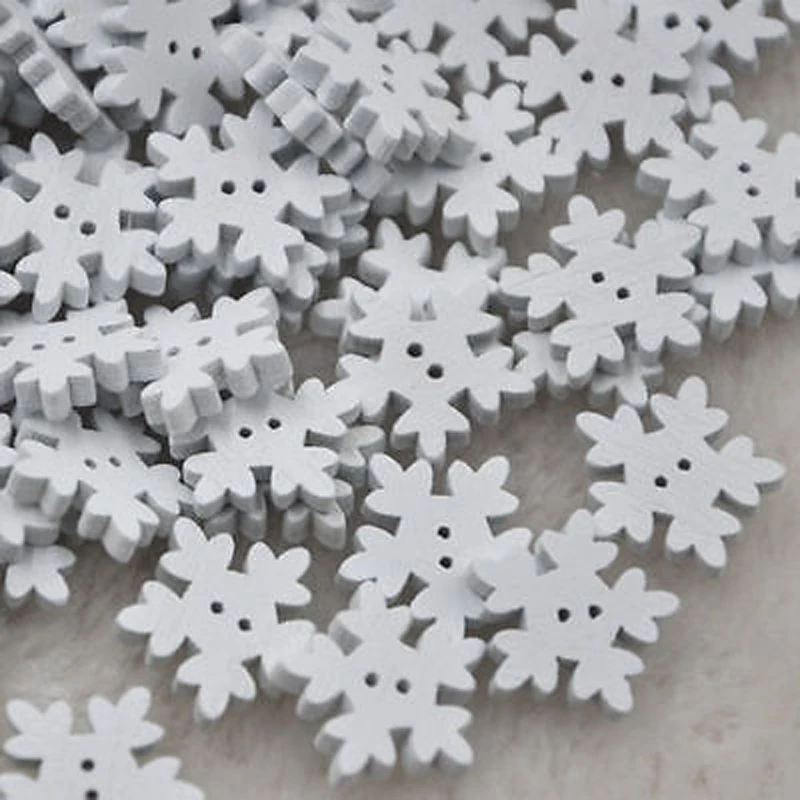 2019 New 25pcs-100pcs 17.5mm White Christmas Snowflake Wooden Buttons Creative Fit Sewing And Scrapbook DIY Wedding Decoration
2019 New 25pcs-100pcs 17.5mm White Christmas Snowflake Wooden Buttons Creative Fit Sewing And Scrapbook DIY Wedding Decoration