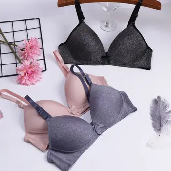 Sexy Women Seamless Push Up Braletta Bow Beauty Strap Padded Bottom Bra Solid Wireless Glossy Underwear Top Ultra-thin Lingerie
Sexy Women Seamless Push Up Braletta Bow Beauty Strap Padded Bottom Bra Solid Wireless Glossy Underwear Top Ultra-thin Lingerie