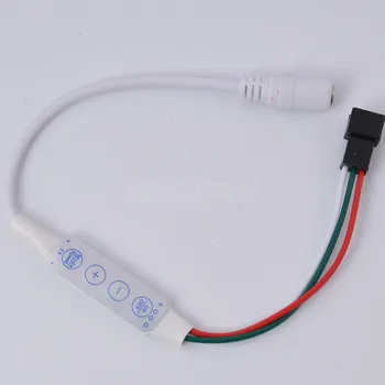 Fast shipping 50pcs 4KEY WS2812B WS2811 Mini LED Controller for WS2812B WS2811 LED strip 4 Key DC to 3 Pin Out DC5V/12V
Fast shipping 50pcs 4KEY WS2812B WS2811 Mini LED Controller for WS2812B WS2811 LED strip 4 Key DC to 3 Pin Out DC5V/12V