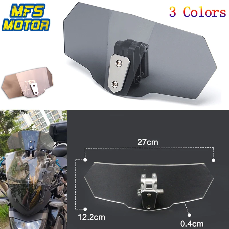 For triumph honda hornet cbr 125 r hyosung gt250r suzuki bandit sv650 Adjustable Windscreen Wind Deflector Motorcycle Windshield
For triumph honda hornet cbr 125 r hyosung gt250r suzuki bandit sv650 Adjustable Windscreen Wind Deflector Motorcycle Windshield