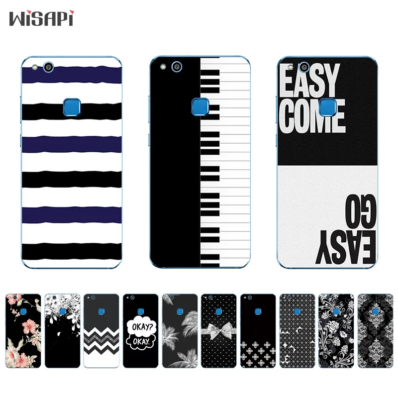 Silicone Phone Case For Huawei P10 Lite Shell for Huawei P10 Plus Back Cover Transparnet for Huawei Nova TPU Black & White
Silicone Phone Case For Huawei P10 Lite Shell for Huawei P10 Plus Back Cover Transparnet for Huawei Nova TPU Black & White