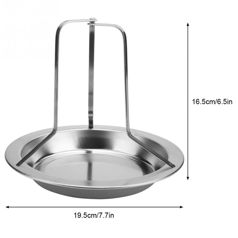 Держатель для жареной курицы из нержавеющей стали подставка барбекю