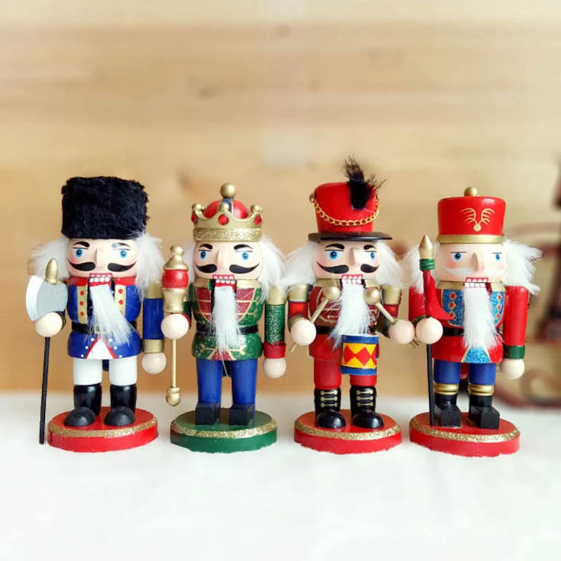 HT037-2 Movable doll puppets 15cm children Christmas gift nutcracker soldiers wood puppet villain painted
HT037-2 Movable doll puppets 15cm children Christmas gift nutcracker soldiers wood puppet villain painted