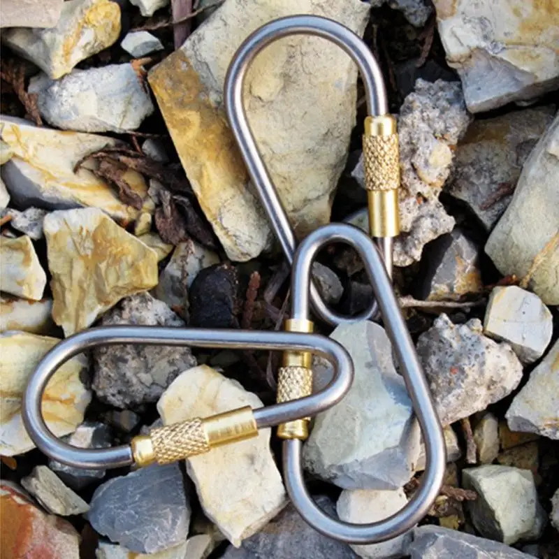 2018 Outdoor camping climbing titanium fast hanging high strength titanium alloy belt lock hook key hanging buckle
2018 Outdoor camping climbing titanium fast hanging high strength titanium alloy belt lock hook key hanging buckle