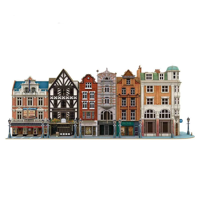 Handmade DIY Cubicfun 3D paper model DIY toy gift puzzle mini UK United Kingdom Britain style building house
Handmade DIY Cubicfun 3D paper model DIY toy gift puzzle mini UK United Kingdom Britain style building house