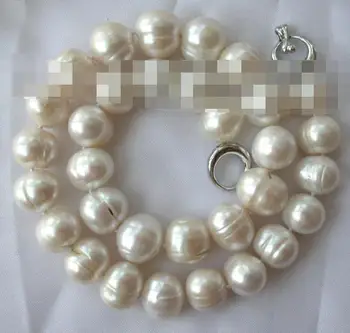 stunning big 10-11mm round baroque white freshwater cultured pearl necklace s1321
stunning big 10-11mm round baroque white freshwater cultured pearl necklace s1321