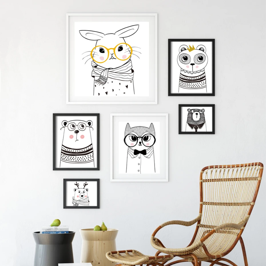 Minimalist Cute Animals Nordic Canvas Paintings Abstract Posters Modern Wall Art Pictures For Kids Room Home Decoration Unframed
Minimalist Cute Animals Nordic Canvas Paintings Abstract Posters Modern Wall Art Pictures For Kids Room Home Decoration Unframed