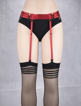 HANAERNES Jarretelles Sexy Garter Belts Lingerie Black Body Harness Elastic Pastel Goth Garter Belt Stockings Sexy Leg
HANAERNES Jarretelles Sexy Garter Belts Lingerie Black Body Harness Elastic Pastel Goth Garter Belt Stockings Sexy Leg