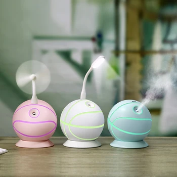 240ml Ultrasonic Air Humidifier 2000mAh Rechargeable Battery Multi Function Basketball Air Aroma Diffuser Mist Maker USB Fogger
240ml Ultrasonic Air Humidifier 2000mAh Rechargeable Battery Multi Function Basketball Air Aroma Diffuser Mist Maker USB Fogger