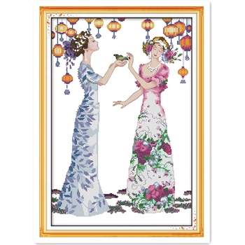 Manor PARTY Painting Chinese Counted Cross Stitch Pattern DIY Set 11CT 14CT Printed On Canvas Embroidery Cross Set Needlework
Manor PARTY Painting Chinese Counted Cross Stitch Pattern DIY Set 11CT 14CT Printed On Canvas Embroidery Cross Set Needlework
