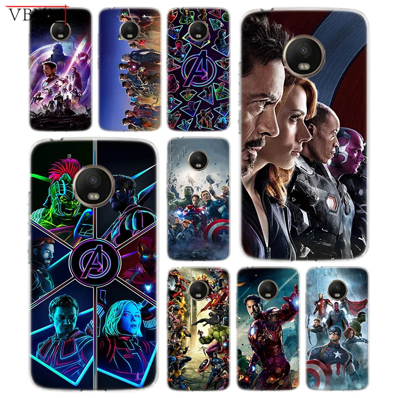 New The Avengers 4 MCU Soft Silicone TPU Case For Motorola G4 Play G5 G5S G6 Plus For MOTO E4 E5 Plus Play Gift Customized Capa
New The Avengers 4 MCU Soft Silicone TPU Case For Motorola G4 Play G5 G5S G6 Plus For MOTO E4 E5 Plus Play Gift Customized Capa