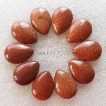 10x14mm New teardrop Dome Gold Sand stone CABs Cabochons Stone Back Flat Jewelry Wholesale 
10x14mm New teardrop Dome Gold Sand stone CABs Cabochons Stone Back Flat Jewelry Wholesale