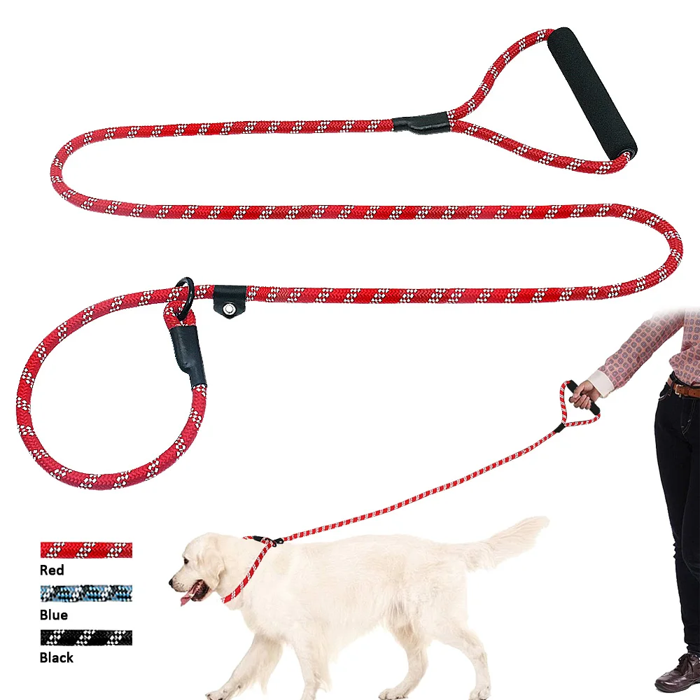 160cm Reflective Dog Leash Collar and Leads Soft Handle Long Nylon Tracking Leash Training For Medium Large Dogs Heavy Duty Red
160cm Reflective Dog Leash Collar and Leads Soft Handle Long Nylon Tracking Leash Training For Medium Large Dogs Heavy Duty Red