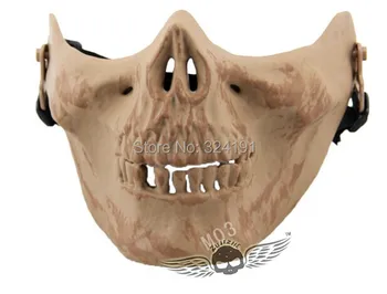 New arrival Death Skull Bone Airsoft CS Gun half Face M03 War Camping Game Party Mask Shields Masks Shipping Free
New arrival Death Skull Bone Airsoft CS Gun half Face M03 War Camping Game Party Mask Shields Masks Shipping Free