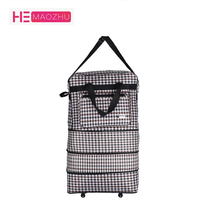 HEMAOZHU 2019 New Oxford cloth folding bag aviation checked baggage bag large capacity caster travel bag travel bag with wheels
HEMAOZHU 2019 New Oxford cloth folding bag aviation checked baggage bag large capacity caster travel bag travel bag with wheels
