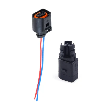 DWCX 2 Pin Ambient air temperature sensor & Electrical 2 Pin Connector Plug Wiring Harness 6RD820535 1J0973775A Fit for Audi VW
DWCX 2 Pin Ambient air temperature sensor & Electrical 2 Pin Connector Plug Wiring Harness 6RD820535 1J0973775A Fit for Audi VW
