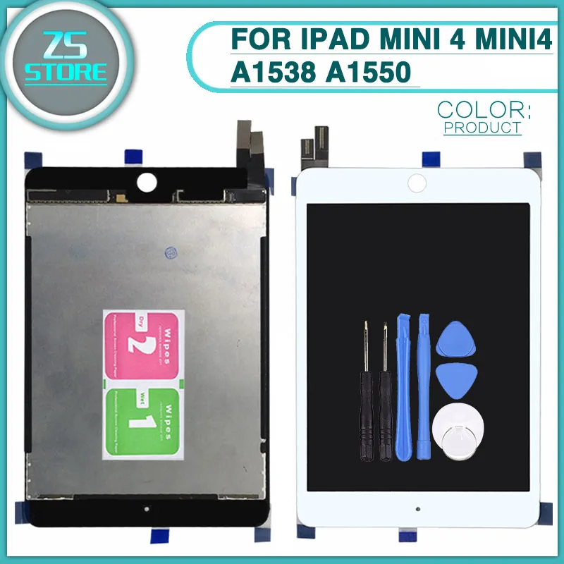 New For iPad mini 4 Mini4 A1538 A1550 LCD Display Touch Screen Panel Digitizer Panel Assembly Replacement Part
New For iPad mini 4 Mini4 A1538 A1550 LCD Display Touch Screen Panel Digitizer Panel Assembly Replacement Part