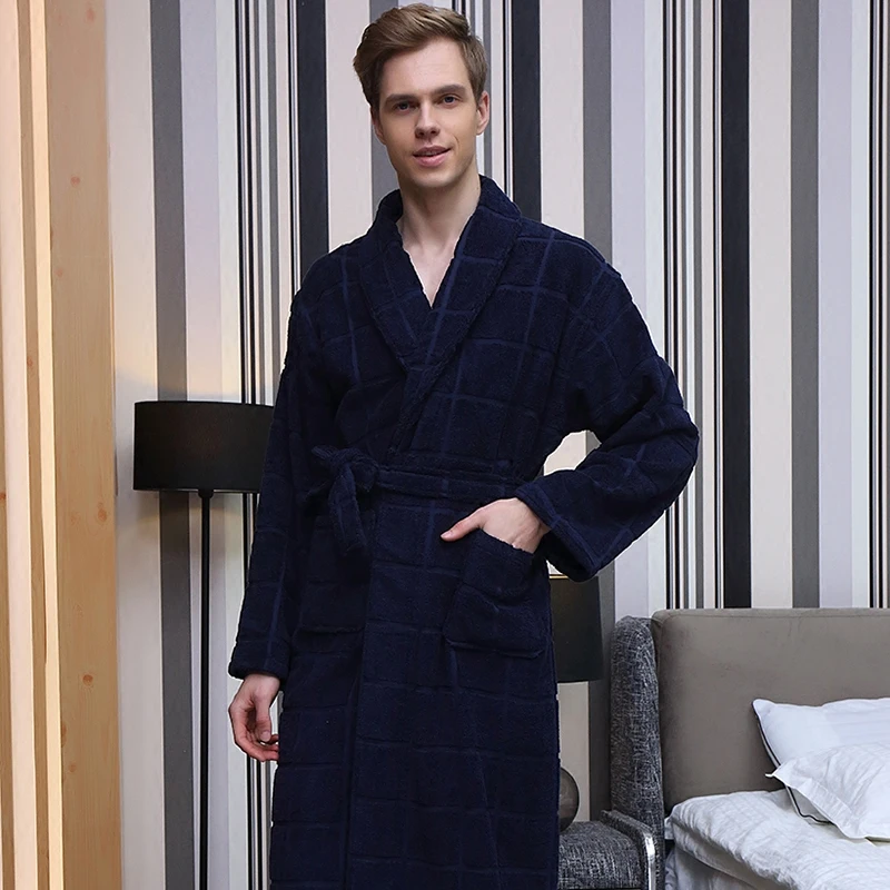 Winter Bathrobe Men Warm Soft Flannel towel Fleece Long Plus size XXL Robe Kimono Bathrobe Male Dressing Gown Robes Lovers Dress
Winter Bathrobe Men Warm Soft Flannel towel Fleece Long Plus size XXL Robe Kimono Bathrobe Male Dressing Gown Robes Lovers Dress