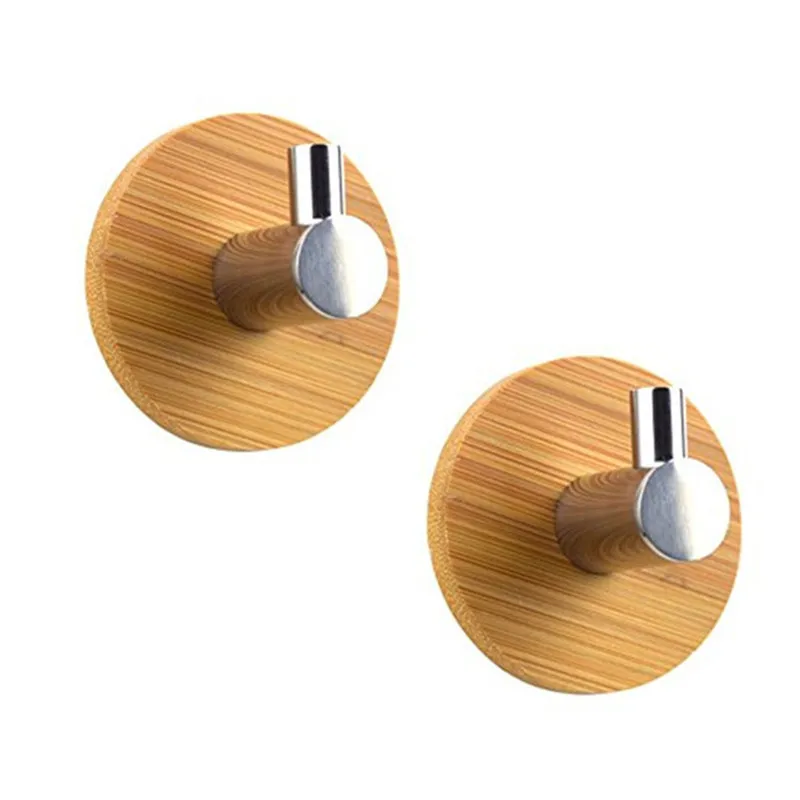 Adhesive Natural Bamboo Stainless Steel Hook Wall Clothes Bag Headphone Key Hanger Kitchen Bathroom Door Towel Rustproof Shelf
Adhesive Natural Bamboo Stainless Steel Hook Wall Clothes Bag Headphone Key Hanger Kitchen Bathroom Door Towel Rustproof Shelf