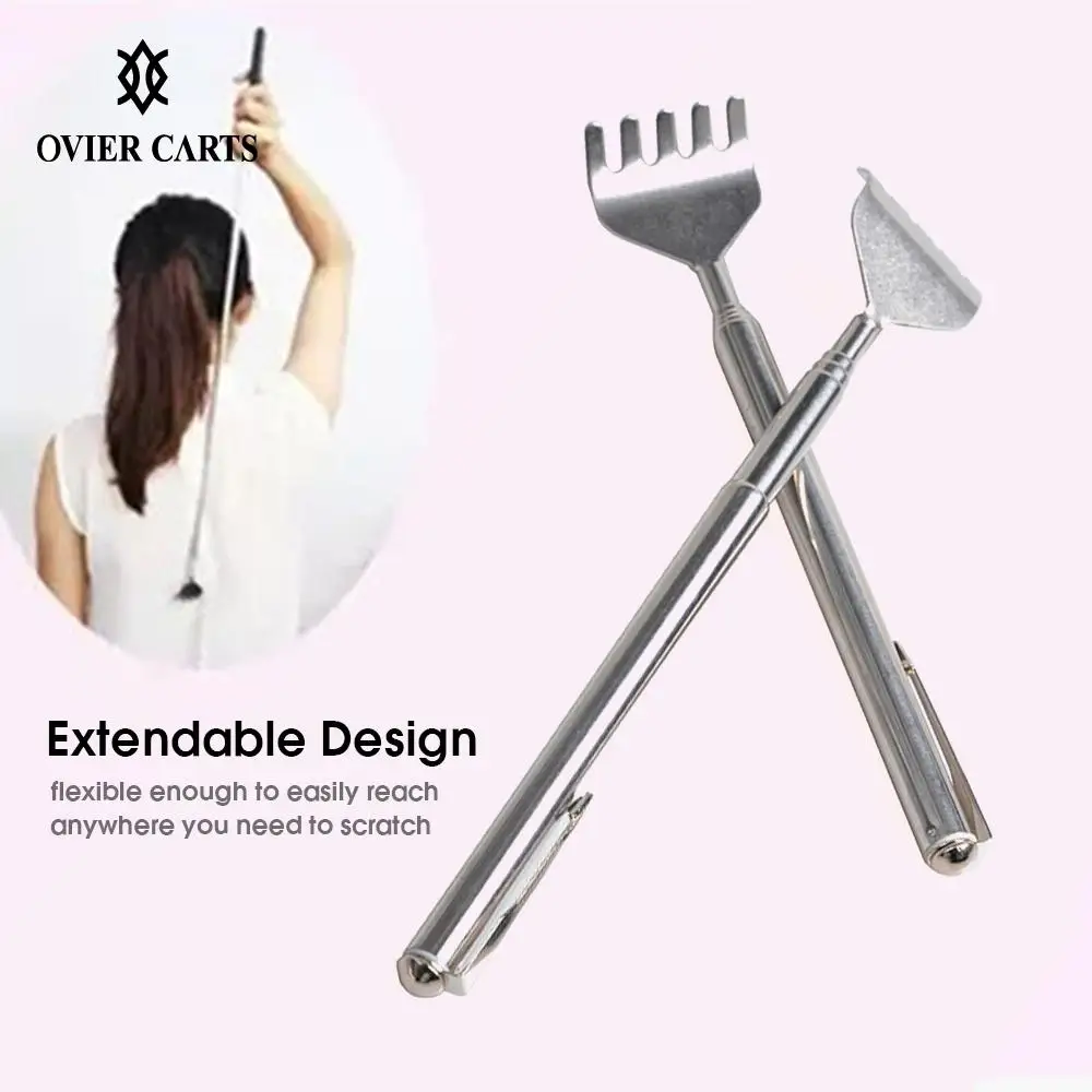 Extendable Pen Shape Body Massager Professional Telescopic Back Scratcher Stainless Steel Massager
Extendable Pen Shape Body Massager Professional Telescopic Back Scratcher Stainless Steel Massager