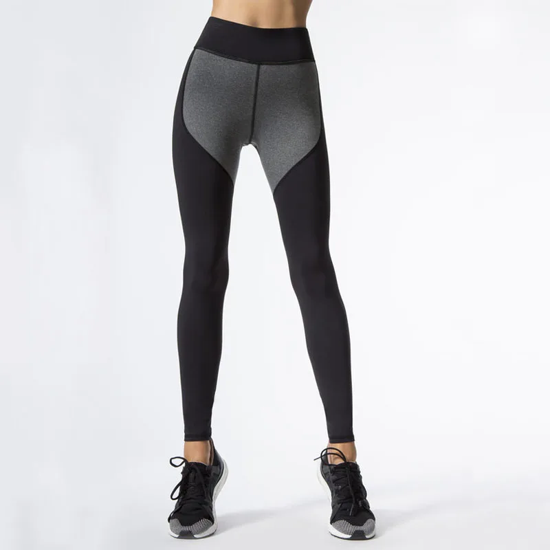 S-L Black Gray Color Patchwork Leggings Fitness Pants Trousers Legins Big Size Elasticity Women Splice Leggings
S-L Black Gray Color Patchwork Leggings Fitness Pants Trousers Legins Big Size Elasticity Women Splice Leggings