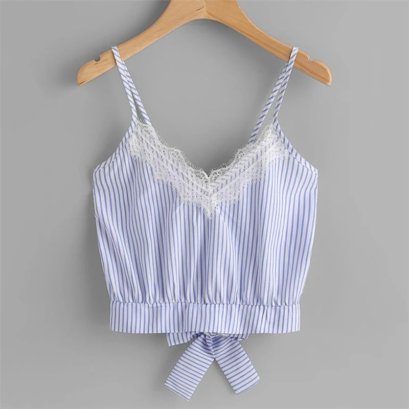 2019 Summer t shirt Tops New Fashion Women Patchwork Lace Patchwork Sleeveless Striped Shirt Tops harajuku kawaii t shirt women
2019 Summer t shirt Tops New Fashion Women Patchwork Lace Patchwork Sleeveless Striped Shirt Tops harajuku kawaii t shirt women