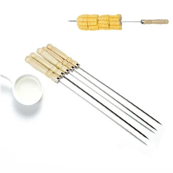 Flat Skewers Roast Meat Prod Skewer Long Grill Sticks Stainless Steel Campfire Wooden Handle BAR-B-Q Outdoor Camping BBQ Tools
Flat Skewers Roast Meat Prod Skewer Long Grill Sticks Stainless Steel Campfire Wooden Handle BAR-B-Q Outdoor Camping BBQ Tools