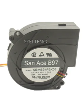 Free shipping 9BMB24P2K03 DC 24V 1.62A 9733 9CM 97*97*33mm 4 Wires Axial Blower Turbo Cooling Fan
Free shipping 9BMB24P2K03 DC 24V 1.62A 9733 9CM 97*97*33mm 4 Wires Axial Blower Turbo Cooling Fan
