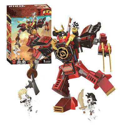 Hot Ninja The Samurai Mech Samurai Robots Model Compatible With 70665 Building Blocks Toys Bricks for Children Gift
Hot Ninja The Samurai Mech Samurai Robots Model Compatible With 70665 Building Blocks Toys Bricks for Children Gift
