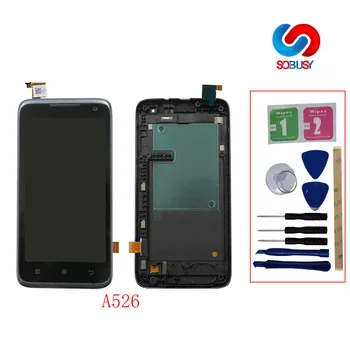 No Dead Pixels 4.5" LCD For Lenovo A526 LCD Display Touch Screen Digitizer Assembly With Frame Replacement A526 Phone Parts
No Dead Pixels 4.5" LCD For Lenovo A526 LCD Display Touch Screen Digitizer Assembly With Frame Replacement A526 Phone Parts