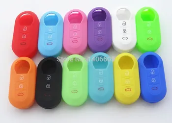 AUTEWODE Silicone Car Key Cover for Fiat 500 Panda Punto Bravo 3 Button Flip Folding Remote Key Shell Case Styling auto parts
AUTEWODE Silicone Car Key Cover for Fiat 500 Panda Punto Bravo 3 Button Flip Folding Remote Key Shell Case Styling auto parts