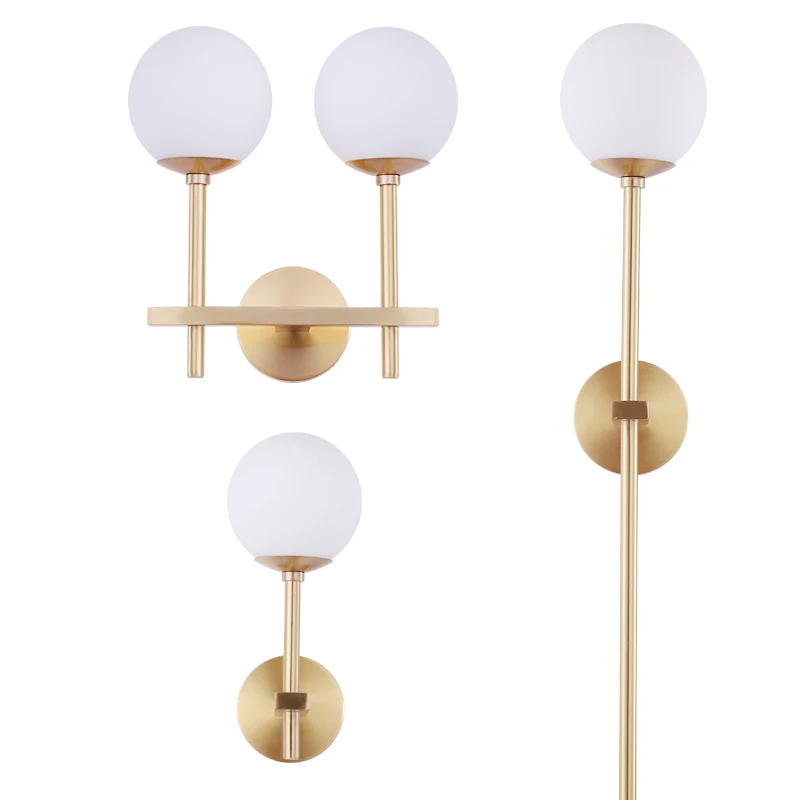 Post modern Full copper wall lamps creative glass Wall mounted lamp corridor gold luxury decoration LED G9 bulb Lighting fixture
Post modern Full copper wall lamps creative glass Wall mounted lamp corridor gold luxury decoration LED G9 bulb Lighting fixture
