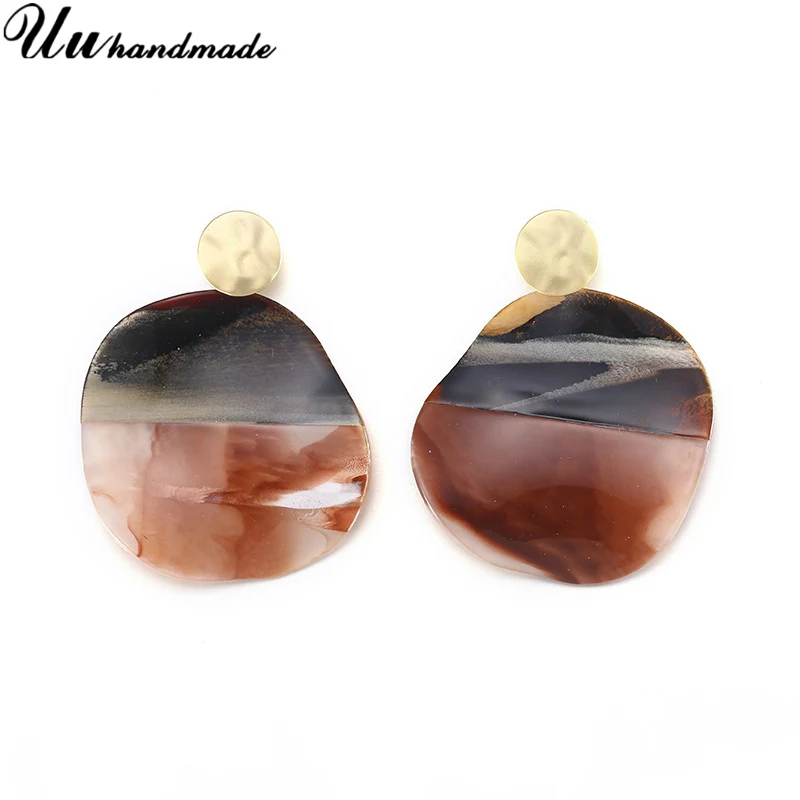 Vintage Earings Large Round Acrylic Earrings for Women Fashion Jewelry Brincos Boho Earring Pendientes Earing Brinco Oorbellen
Vintage Earings Large Round Acrylic Earrings for Women Fashion Jewelry Brincos Boho Earring Pendientes Earing Brinco Oorbellen