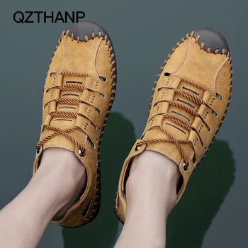 Summer Men Water sandals High Quality Casual Shoes Leather Male Breathable Calzado Hombre Non-slip Krasovki Sapato Masculino 49
Summer Men Water sandals High Quality Casual Shoes Leather Male Breathable Calzado Hombre Non-slip Krasovki Sapato Masculino 49